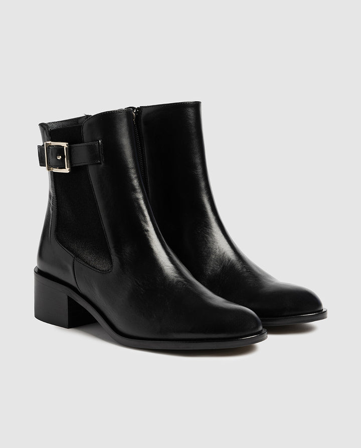 Botines de piel SAMPLE SALE