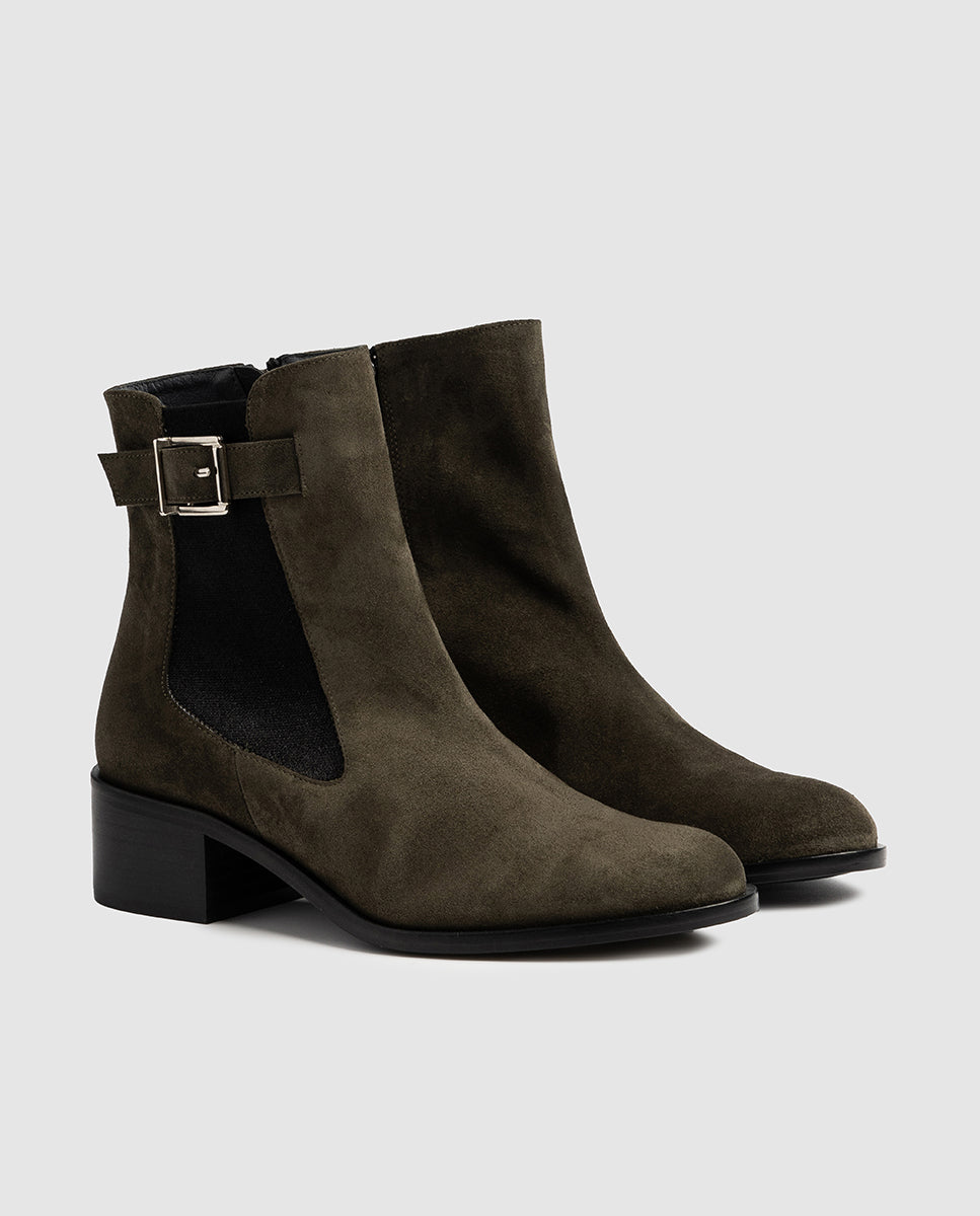 Botines de piel SAMPLE SALE