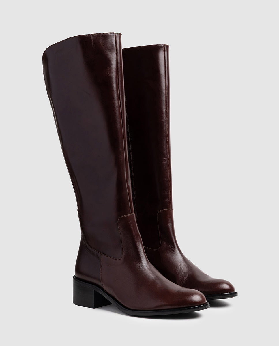Botas de piel SAMPLE SALE