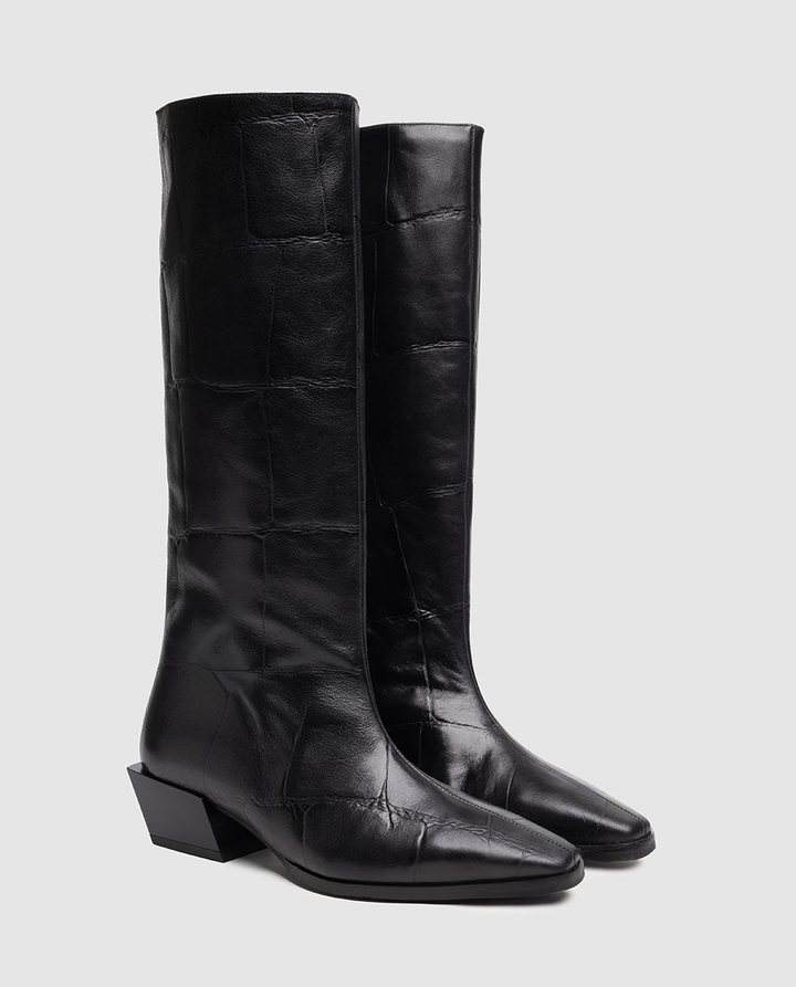 Botas altas de tacón CARLA