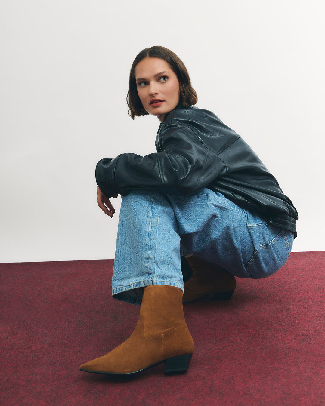 Botín de tacón AURORA